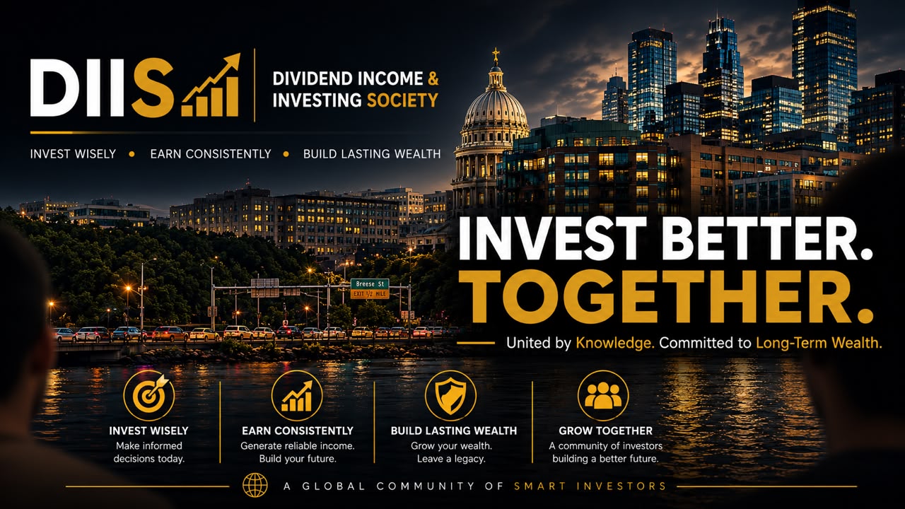 Dividend Income & Investing Society — Invest Better, Together
